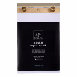 Exacompta 12123E, Rectangle, White, Dot grid paper, Paper, 70 g/m², 185 mm
