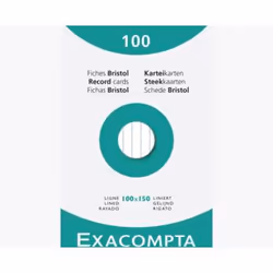 Bristol record cards and made from Clairefontaine paper which is compatiable for inkjet and laser printing and photocopyingEa ...