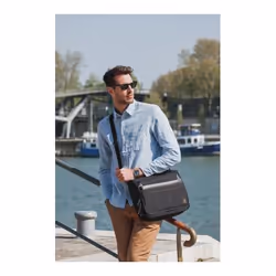Exacompta 17234E laptop case 35.6 cm (14") Messenger case Black - Additional view 8