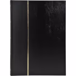 Exacompta Medium Classic Stamp Album, 32 Pages - Black