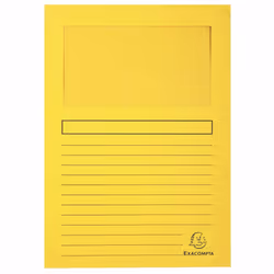 Exacompta Forever A4 Window Folder, 120 gsm, Assorted Colours, Pack of 50 - Additional view 4