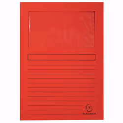 Exacompta Forever A4 Window Folder, 120 gsm, Assorted Colours, Pack of 50 - Additional view 7