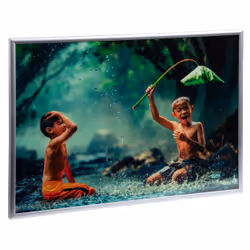 Exacompta Exacryl Single picture frame Silver - Additional view 7