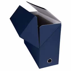 Exacompta 89427E box file 1000 sheets Dark Blue Cardboard, Paper
