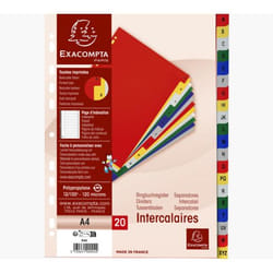 Exacompta 94E divider Polypropylene (PP)