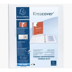 Exacompta 51826E ring binder A4 White