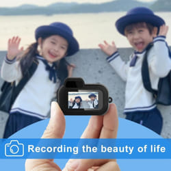 Retro Mini Camera with Screen Indoor Home Outdoor 1080p HD Portable Very Small Camera Video Support TF Card Holiday Gifts - Only Camera