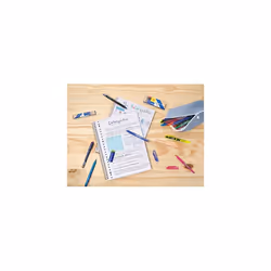 Frixion Ball - Erasable Gel Ink Pens - Blue Ink - Medium 0.7mm Nib - Blister Pack of 3 + 3 Refills