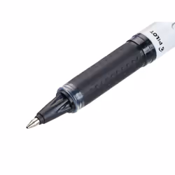 Pilot VBall 7 Grip Rollerball Pen- Black (Pack of 3)