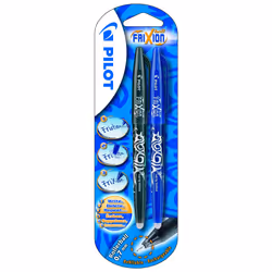 Pilot Frixion 07 mm Rollerball Pen - BlueBlack (Pack of 2)  224200213