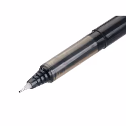 Pilot V7 Hi-Tecpoint Rollerball Pen, 0.7 mm Tip - Black, Pack of 3