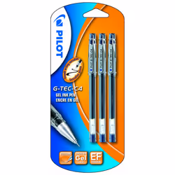 Pilot G - Tec C4 Gel Microtip Rollerball 0.4 mm (Pack of 3) - Blue