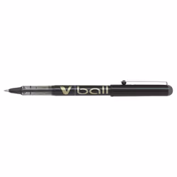 Pilot VBall 7 Rollerball Pen-Black (Pack of 3)
