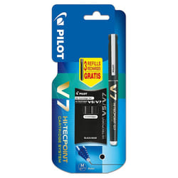 V7 Cartridge System Liquid Ink Medium Line Single Blister + 3 Refills