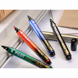 Pilot 400 permanent marker Chisel tip Black 20 pc(s) - Additional view 6