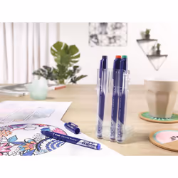 Pilot FriXion fineliner Fine Black, Blue, Green, Red 4 pc(s) - Additional view 7