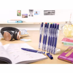 Pilot FriXion fineliner Fine Black, Blue, Green, Light Blue, Lime, Pink, Red, Violet 8 pc(s) - Additional view 4