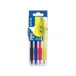 Pilot G Black, Blue, Pink, Yellow
