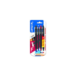 Pen 2278B4B FriXion Point Clicker, Refill F 0.5 mm, Set of 4, Blue, Red and 2x Black