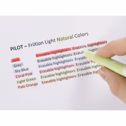 Pilot FriXion Light Natural Colors marker 6 pc(s) Chisel tip Blue, Grey, Light Green, Orange, Pink, Red - Additional view 4