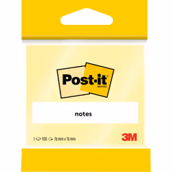 Post-It 6820 note paper Square Yellow 100 sheets Self-adhesive
