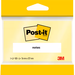 Post-It 6830 note paper Rectangle Yellow 100 sheets Self-adhesive - Additional view 2