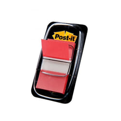 Post-It Index Flags Repositionable 25x43mm 12x50 Tabs Red (Pack 600) 7