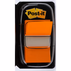 Post-It Index Flags Repositionable 25x43mm 12x50 Tabs Orange (Pack 600