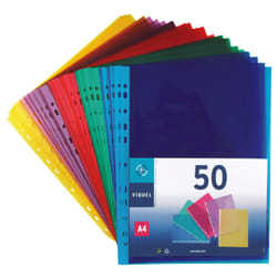 Viquel 106050 06 sheet protector 210 x 297 mm (A4) Polypropylene (PP) 50 pc(s)