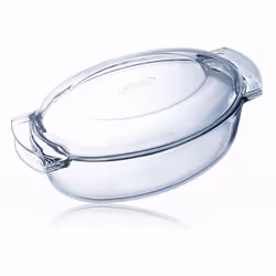 Pyrex 3137610000544, Rectangular, Tempered glass, Transparent, 4.5 L, 385 mm, 226 mm