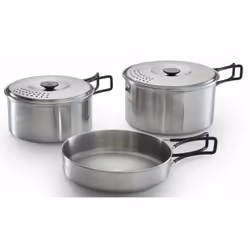 Campingaz 2197184, Stainless steel, Stainless steel, 1 pc(s), Black, Silicone
