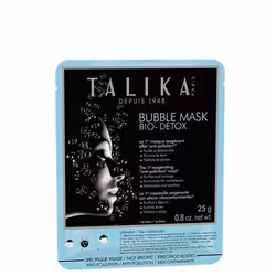 Talika Bubble Mask Bio-Detox, Hydrating mask, Women, Universal skin, Hydrating, Oxygenating, Purifying, Soothing, 25 g, 1 pc( ...