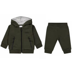 Hugo Boss Baby's J08067 665 Hooded Tracksuit Green - 9 Months