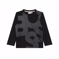Hugo Boss Baby's J05953 Long Sleeve T-Shirt Black - 6 Months