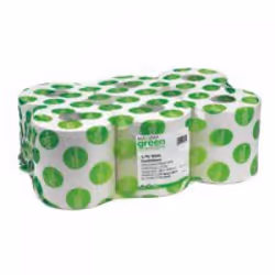 MAXIMA CENTREFEED 2-PLY WHITE PK6