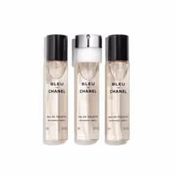 CHANEL Bleu De Eau de Toilette Refill 3x20ml, Men, 3 pc(s), Eau de toilette, 20 ml, 20 ml, 20 ml