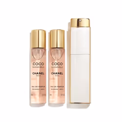 CHANEL Coco Mademoiselle Twist And Spray 3x 20 ml, Women, 20 ml, Orange, Jasmine, Rose, Patchouli, Vetiver, ALCOHOL | PARFUM ...
