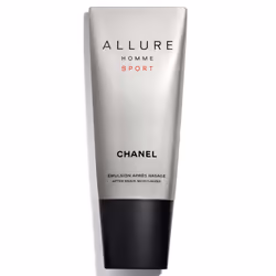 CHANEL Allure Homme Sport 100ml, After shave balm, Universal skin, 100 ml, Energizing, Moisturizing, Refreshing, Smoothing, S ...