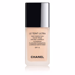 CHANEL Le Teint Ultra Ultrawear Flawless 12 Beige Rose 30ml, Pump bottle, liquid, Universal skin, Moisturizing, Protection, S ...