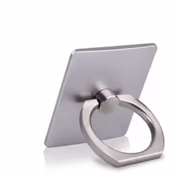 Phone Ring Finger Holder Stand for TCL 30 SE Plus 306 305 20 R Pro 20L+ 20B 10L 10 - Silver