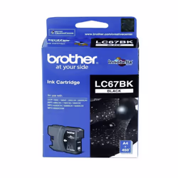 Brother LC67 Black Cyan Yellow Magenta 4 Ink Cartridge Toner Value Pack