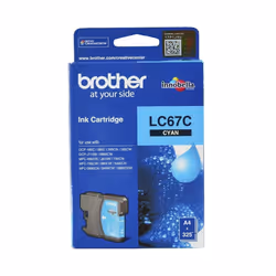 Brother LC67 Black Cyan Yellow Magenta 4 Ink Cartridge Toner Value Pack