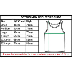 LGBTQ Flag Colourful Rainbow Gay Pride Mens White Tank Top Singlet T Shirt - S