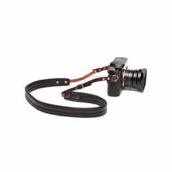 ONA The Oslo Padded Leather Neck Shoulder Strap for Mirrorless / Film Camera - Black