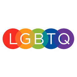 LGBTQ Flag Colourful Rainbow Gay Pride Lesbian Long Sleeve Men White T-Shirt Tee Top - S