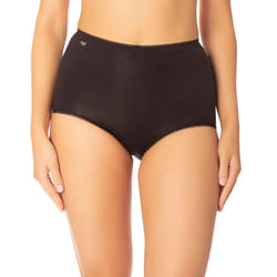 Sloggi Originals Maxi Briefs Womens Ladies Underwear Undies Panties Black 1 Piece 10054778 - 12