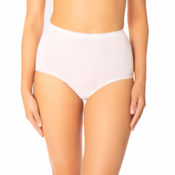 Sloggi Originals Maxi Briefs Womens Ladies Underwear Undies Panties White 1 Piece 10054778 - 12