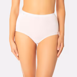4x Sloggi Originals Maxi Briefs Womens Ladies Underwear Undies Panties White Bulk 10054778 - 16