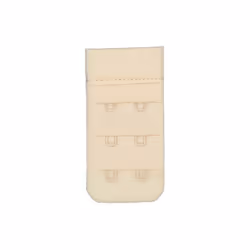 2x Triumph 2 Hook Bra Extender Extension Band Fastener Clip On Strap Beige Nude