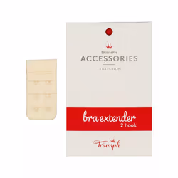 30 Pack Triumph 2 Hook Bra Band Extender Extension Clip On Band Strap Beige Bulk